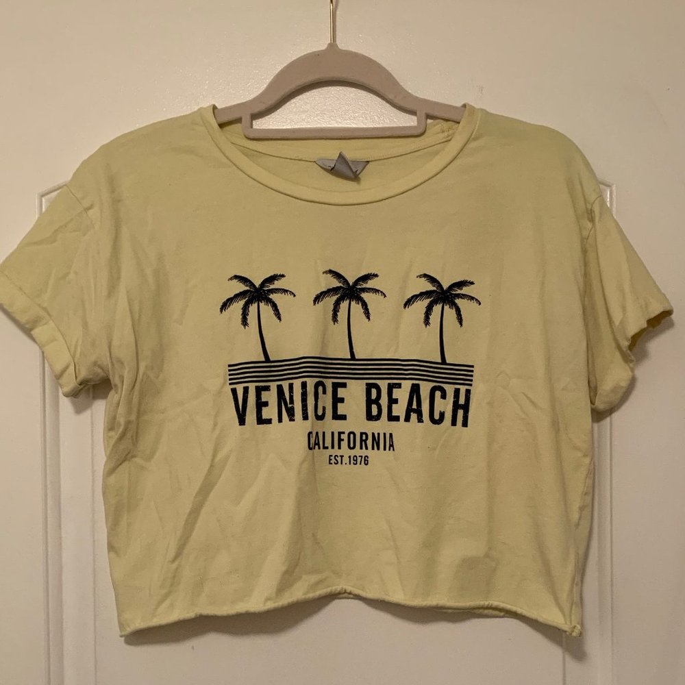 Venice Beach Cropped Tee